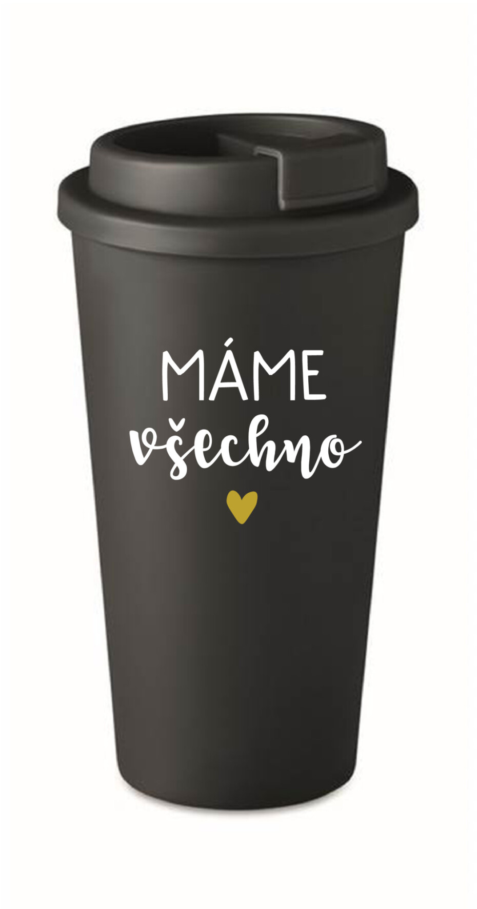 MÁME VŠECHNO - černý termohrnek 475 ml - main (0)