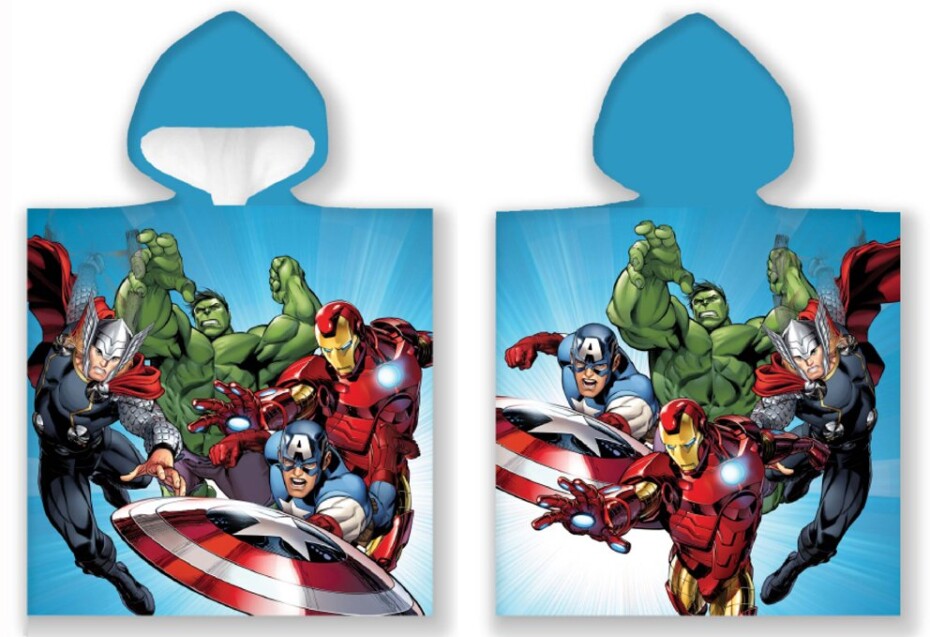 Dětské pončo Avengers Super Heroes - main (0)