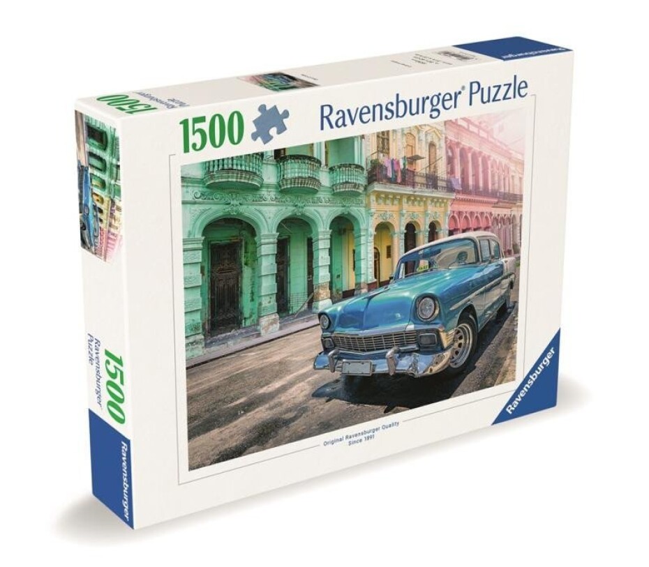 Puzzle Auta na Kubě 1500 dílků - main (0)