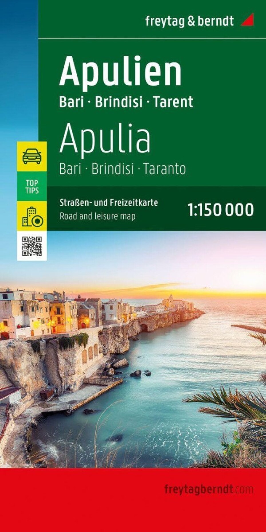 Apulie 1:150 000 / automapa a rekreační mapa - main (0)