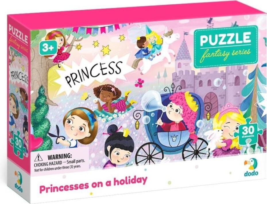Puzzle Princezny na prázdninách 30 dílků - main (0)