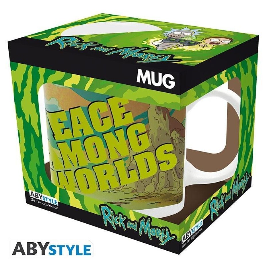 Rick and Morty Hrnek keramický 320 ml - Peace - main (0)