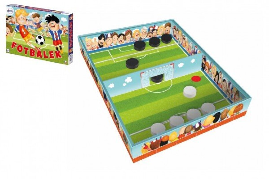 Fotbálek společenská hra v krabici 33,5x23x3,5cm - main (0)