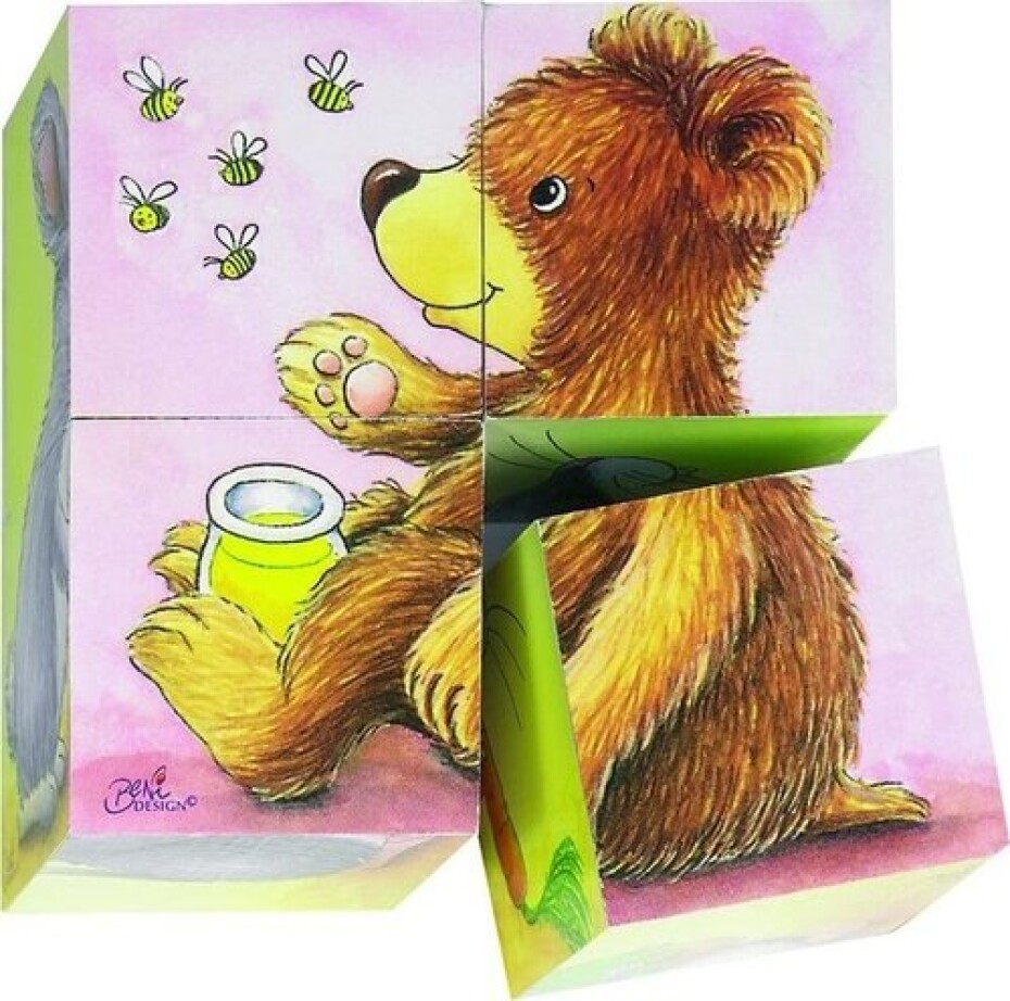 Dřevěné kostky Mláďátka - main (0)