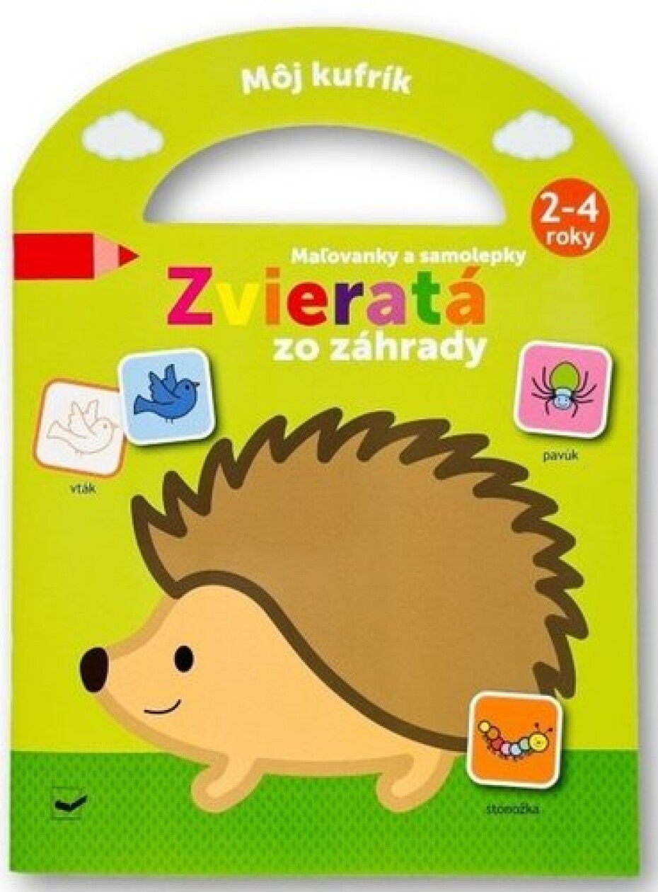 Môj kufrík Zvieratá zo záhrady Maľovánky a samolepky - main (0)
