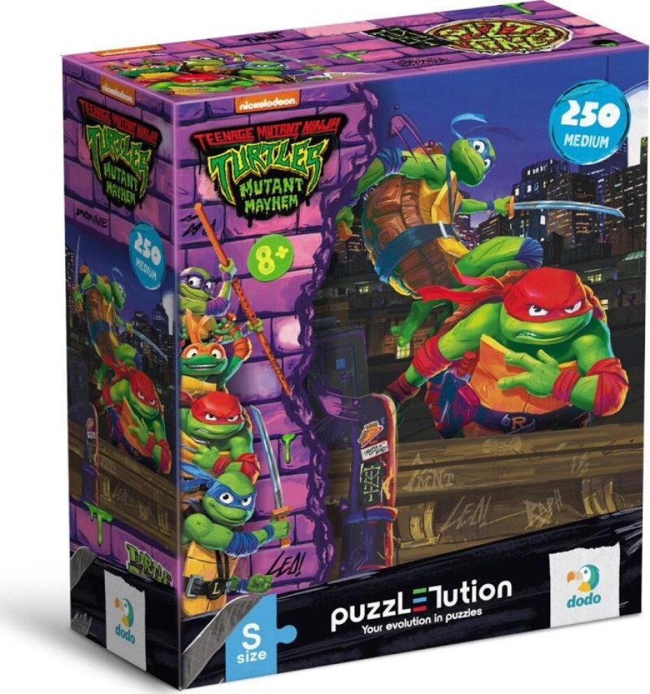 Puzzle Želvy Ninja: Leonardo a Rafaelo 250 dílků - main (0)
