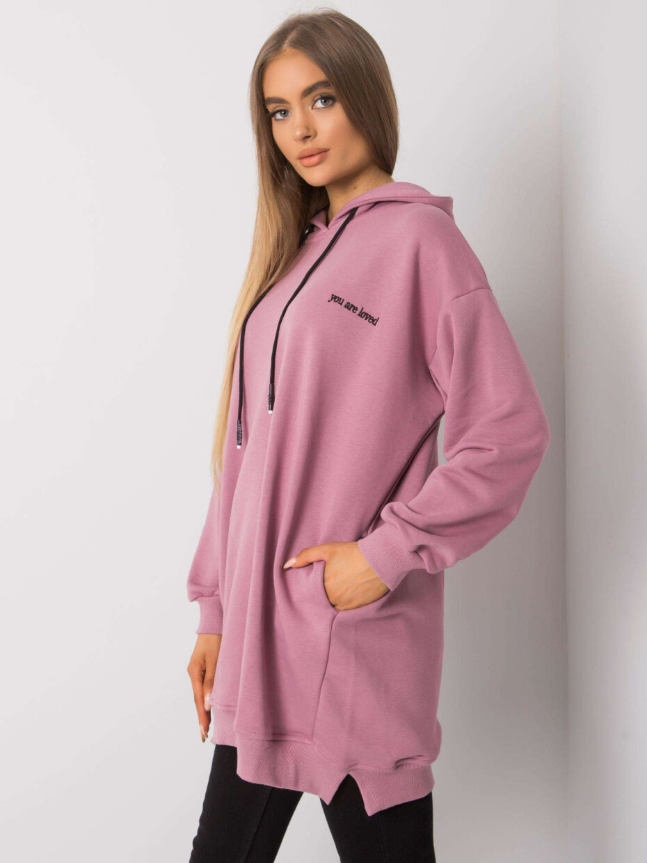 Mikina RV BL 7097.26 tmavě růžová jedna velikost - main (0)
