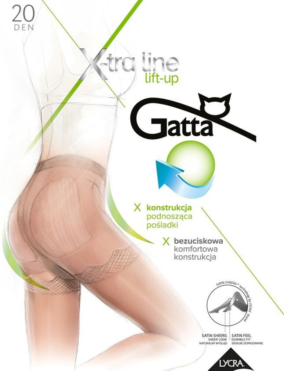 Dámské punčochové kalhoty Gatta Body Lift-up 20 den golden/odd.béžová 3-M - main (3)