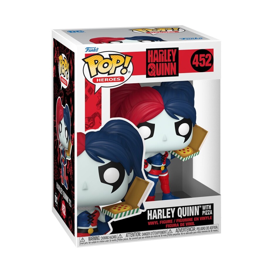 Funko POP Heroes: DC - Harley Quinn with Pizza - main (0)
