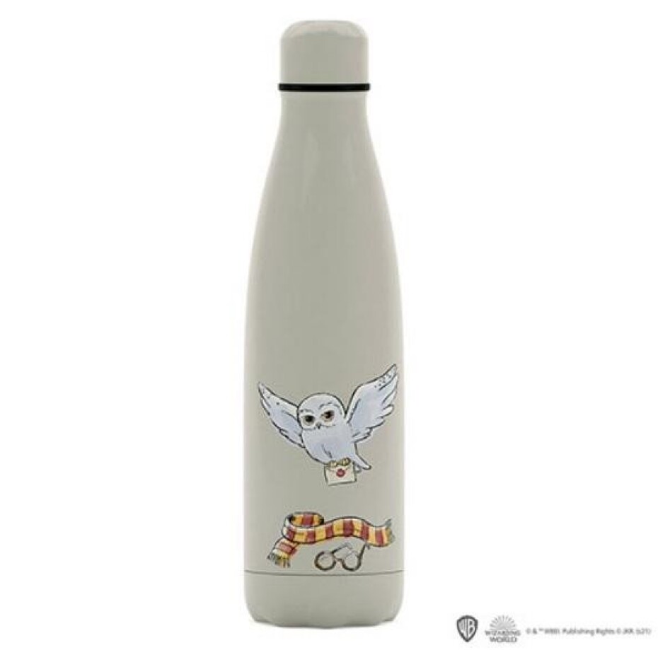 Harry Potter Nerezová láhev 500 ml - Hedvika se šálou - main (0)