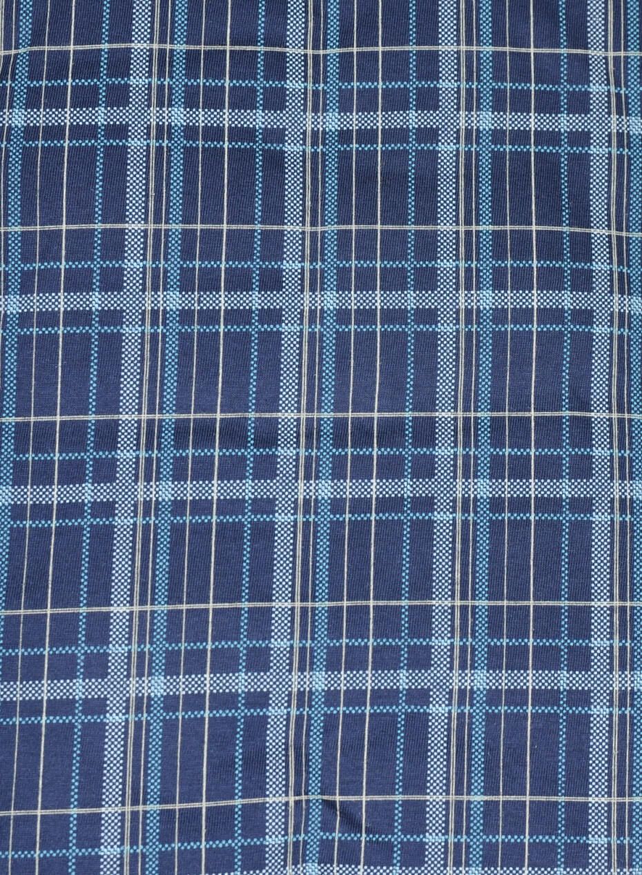 Pánské pyžamo Luna 793 M-2XL kr/r modrá M - main (17)