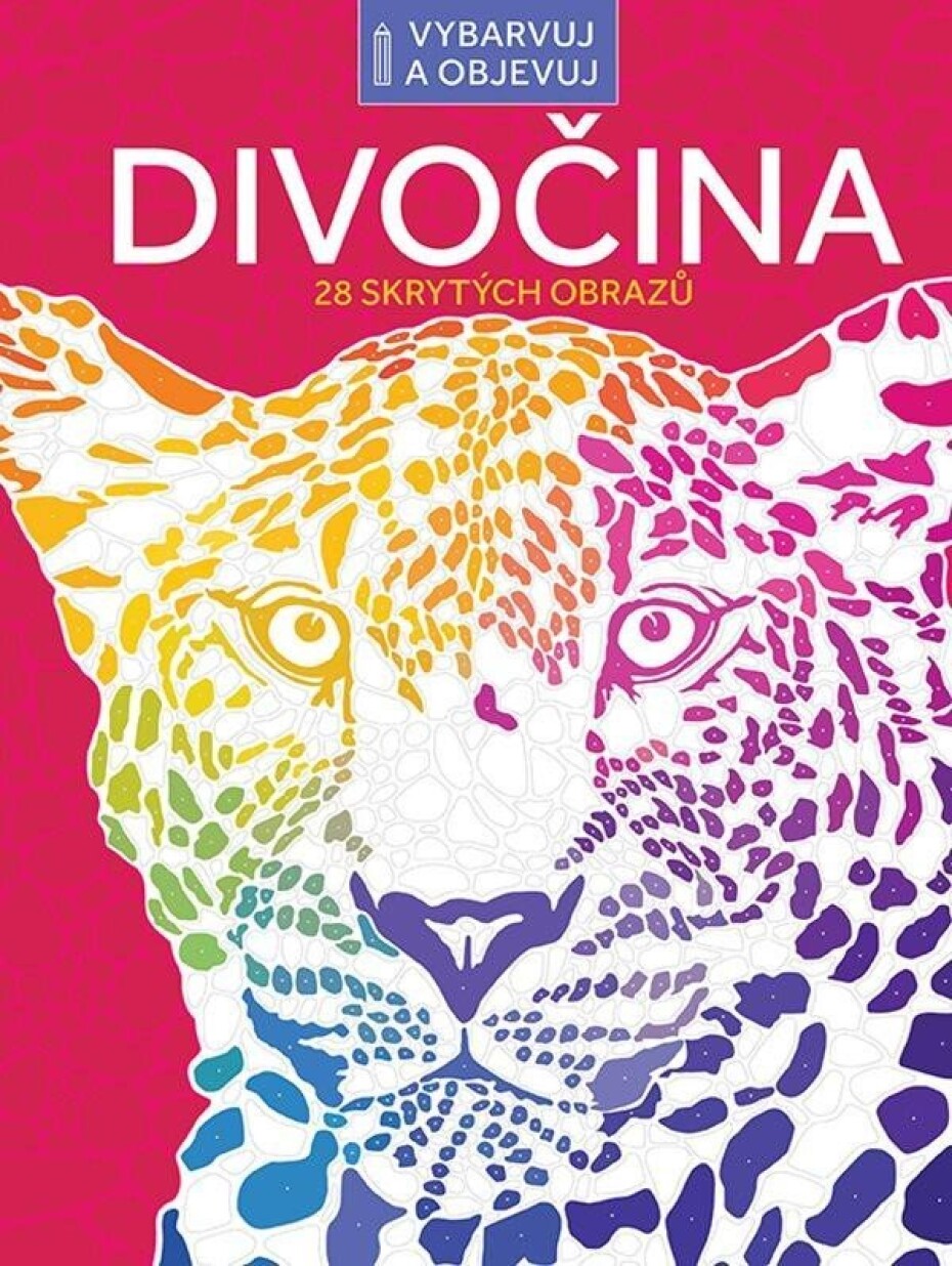 Vybarvuj a objevuj Divočina - 28 skrytých obrázků - Max Jackson - main (0)