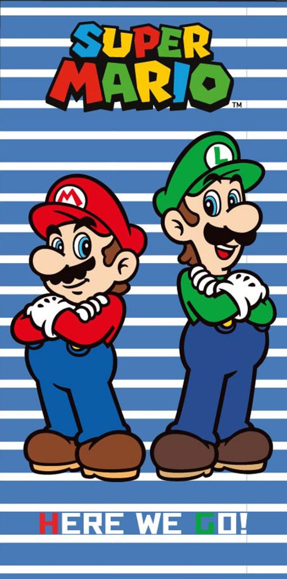 Dětská osuška Super Mario a Luigi - main (0)