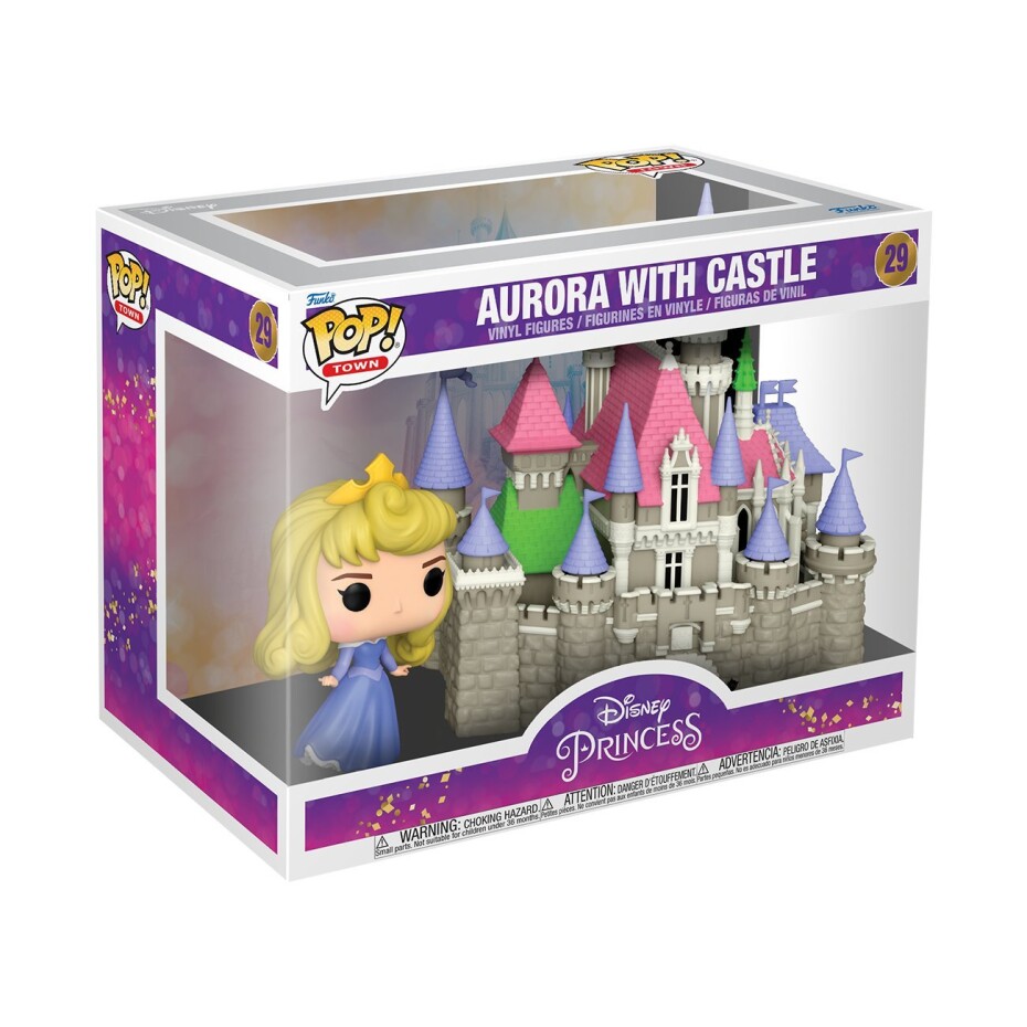 Funko POP Town: Ultimate Princess S3 -  Aurora w/Castle - main (0)