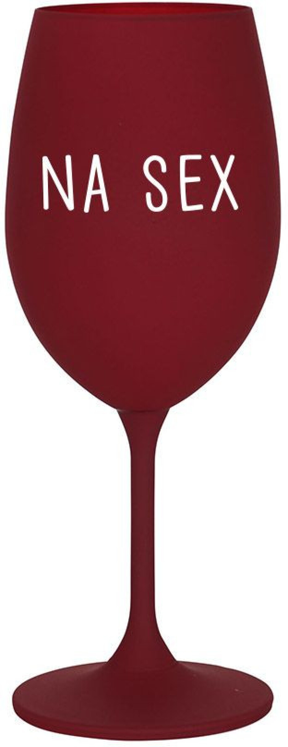 NA SEX - bordo sklenice na víno 350 ml - main (0)
