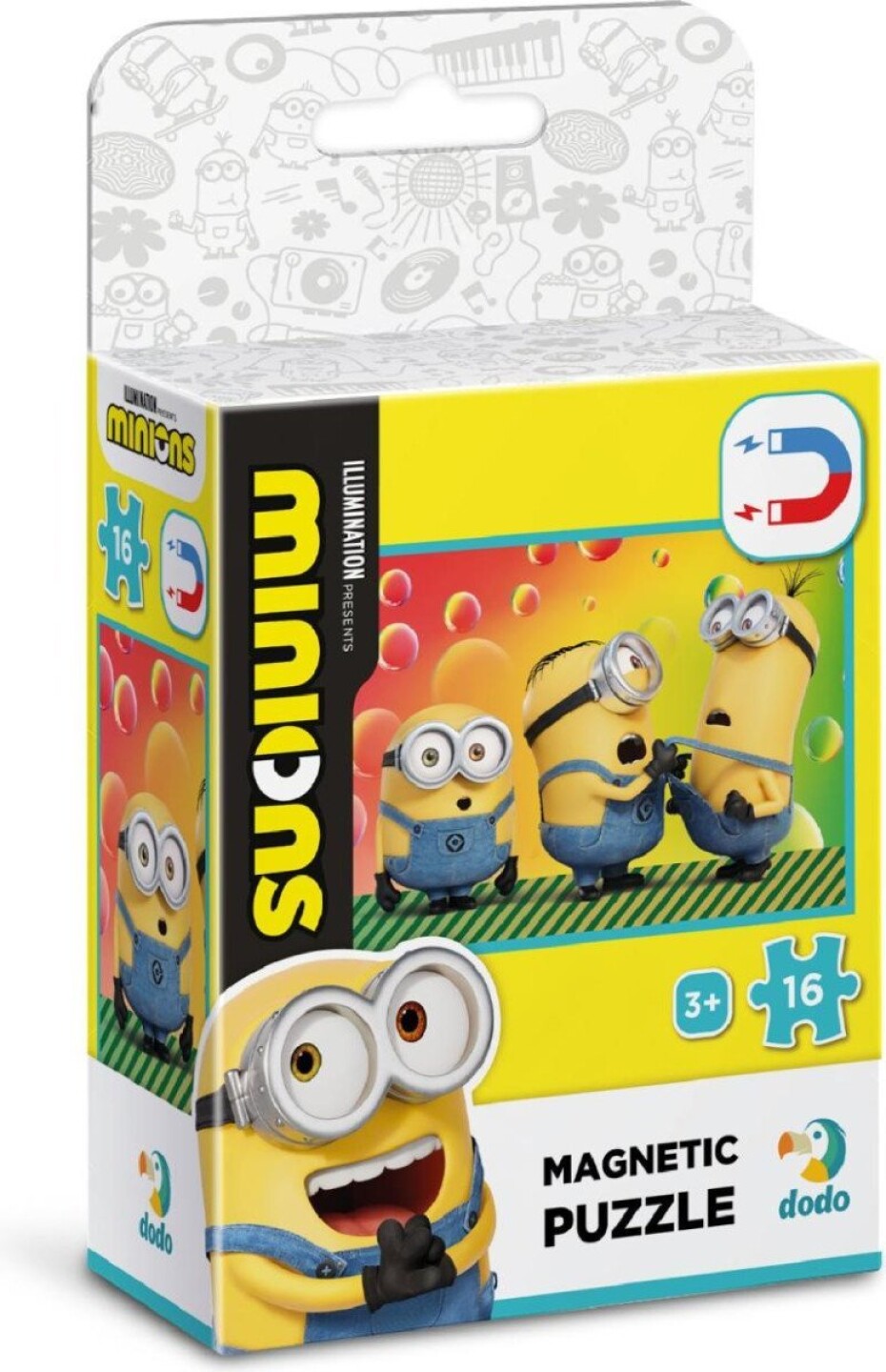 Magnetické puzzle Mimoni: Přátelé 16 dílků - main (0)
