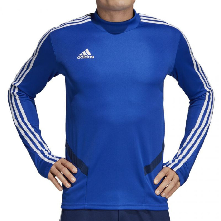 Pánská fotbalová mikina Tiro 19 Training Top M DT5277, modrá - Adidas XS - main (4)