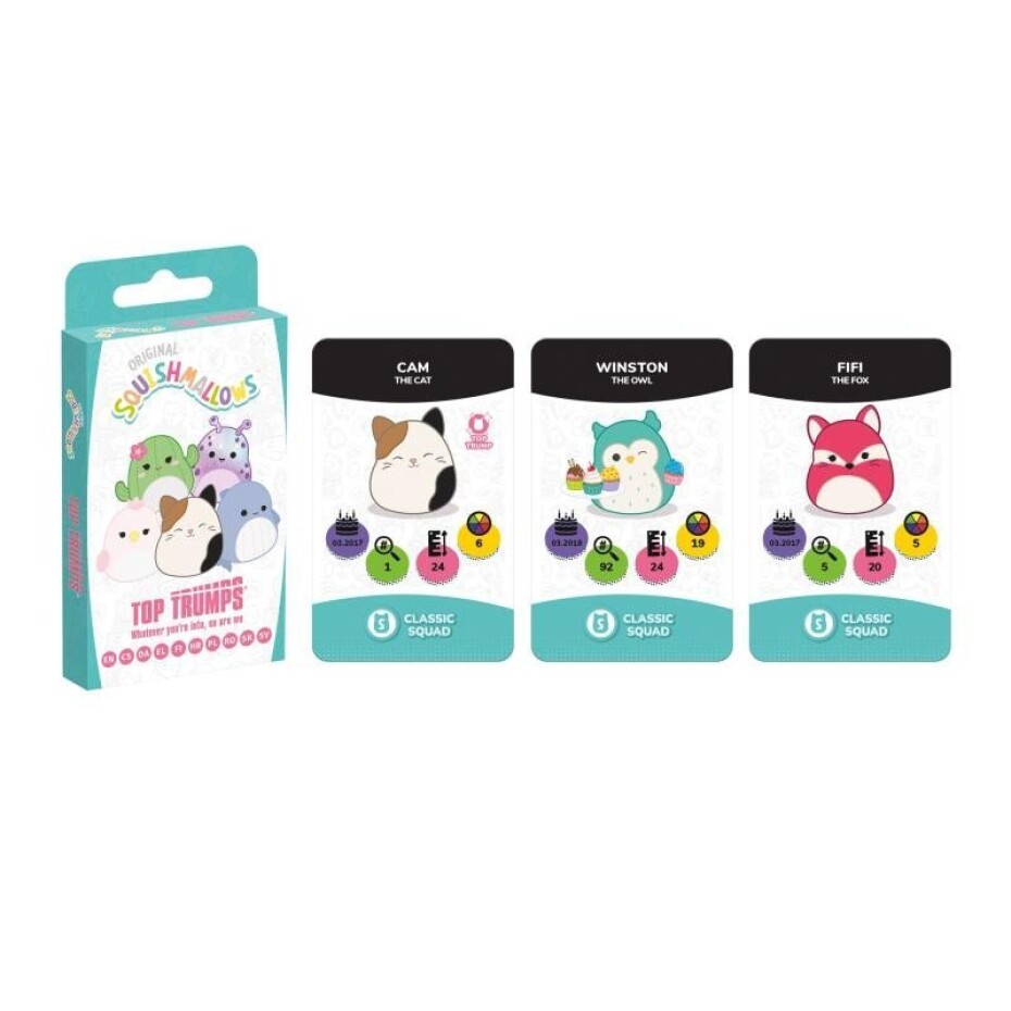 Top Trumps: Squishmallows - Černý Petr (karetní hra) - main (0)