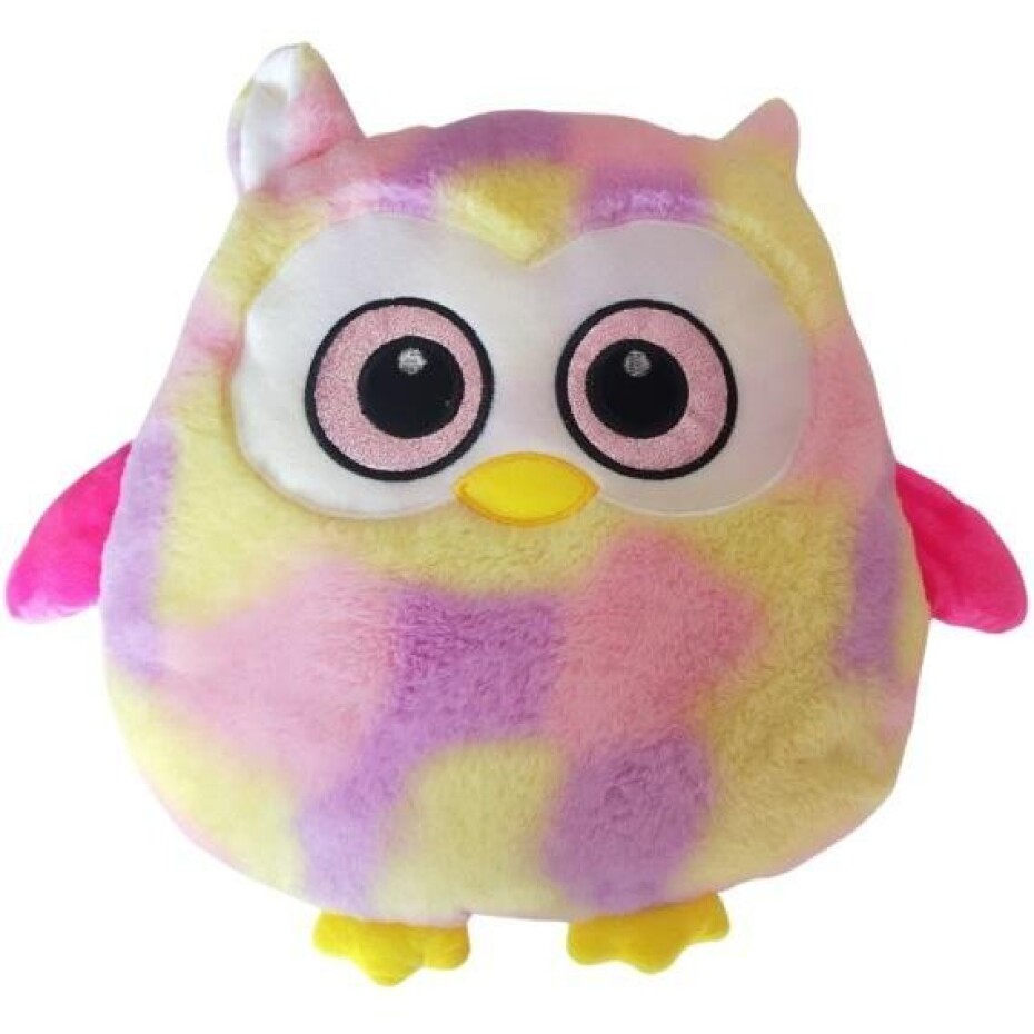 Polštář Sova duhová 35 cm - main (0)