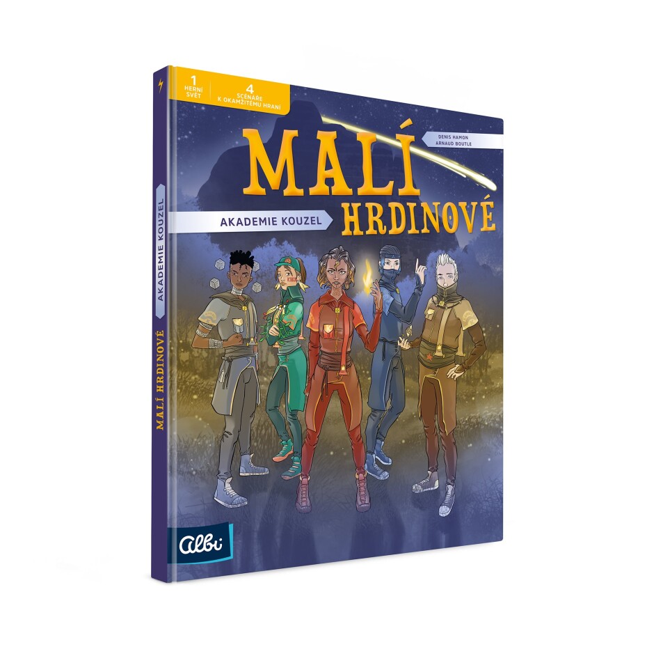 Albi Kniha Malí hrdinové - Akademie kouzel - Albi - main (0)
