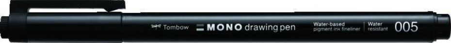 Tombow Fineliner MONO drawing pen - hrot 005 černá - main (0)