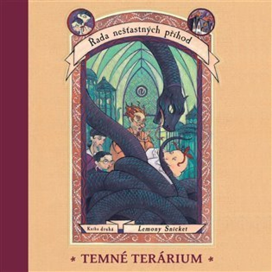 Řada nešťastných příhod 2 - Temné terárium - CDmp3 (Čte Libor Hruška) - Lemony Snicket - main (0)