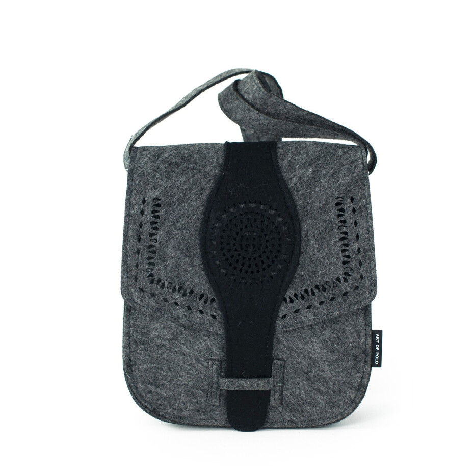 Taška Art Of Polo Tr15117-2 Black/Grey Nevhodné pro formát A4 - main (0)