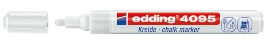 Edding Popisovač křídový 4095 - bílý - main (0)