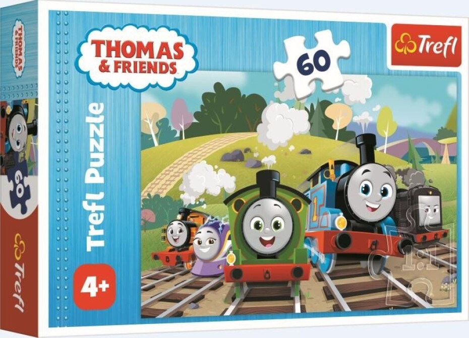 Trefl Puzzle Mašinka Tomáš a kamarádi 60 dílků - main (0)