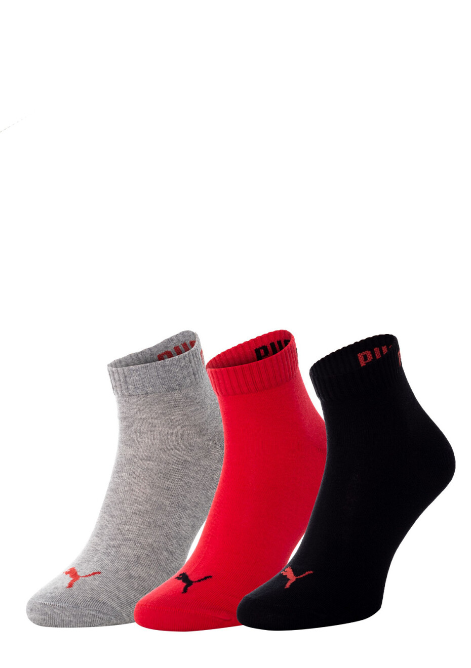 Ponožky Puma 906978 Quarter Soft A'3 bílá 35-38 - main (1)