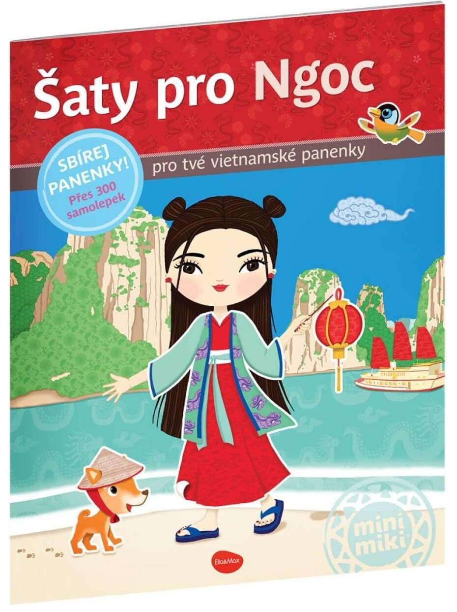 Šaty pro Ngoc - 300 samolepek pro tvé vietnamské panenky - Ema Potužníková - main (0)