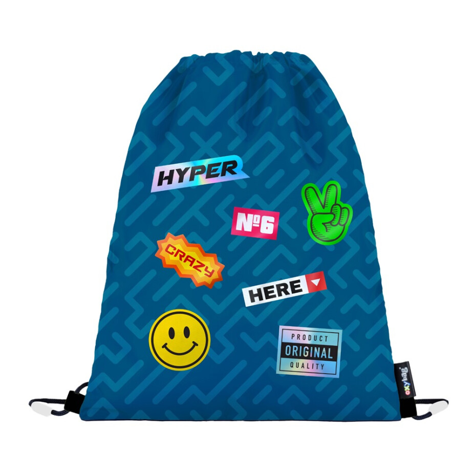 Sáček na cvičky Oxy Go -  Stickers - main (0)