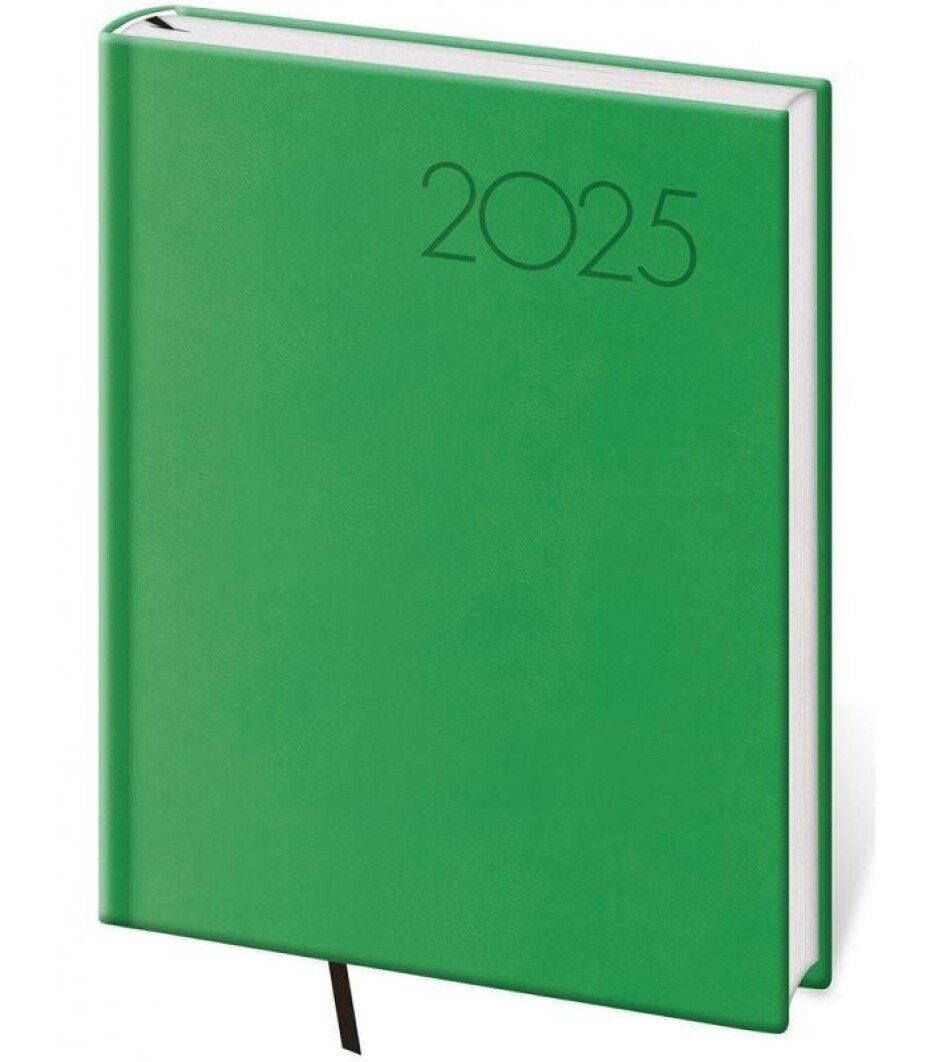 Diář 2025 Print Pop denní B6 světle zelená - main (0)