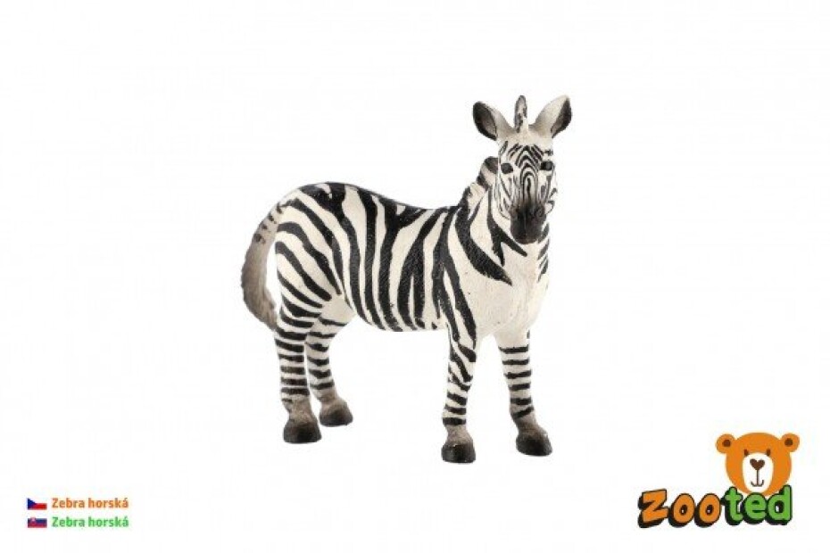 Zebra horská zooted plast 11cm v sáčku - main (0)