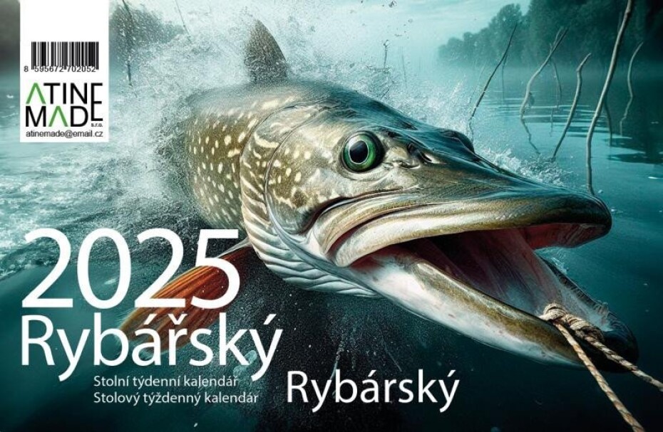 Kalendář 2025 Rybářský, stolní, týdenní, 225 x 150 mm - main (0)