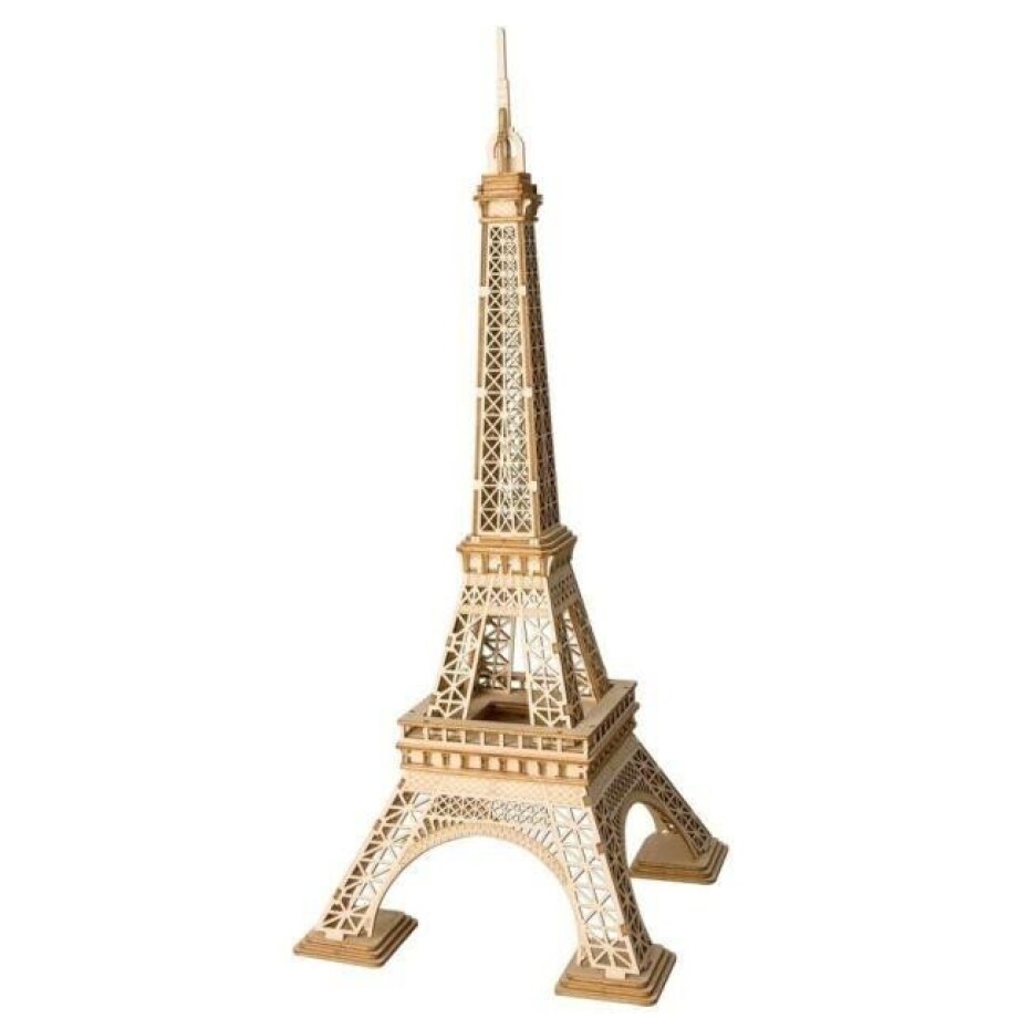 Puzzle 3D Eiffelova věž/121 dílků, dřevě - main (0)