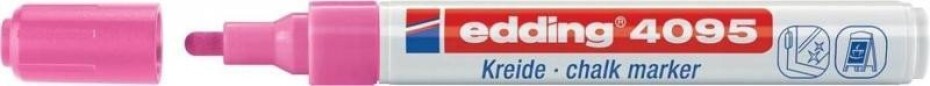 Edding Popisovač křídový 4095 - neon růžový - main (0)