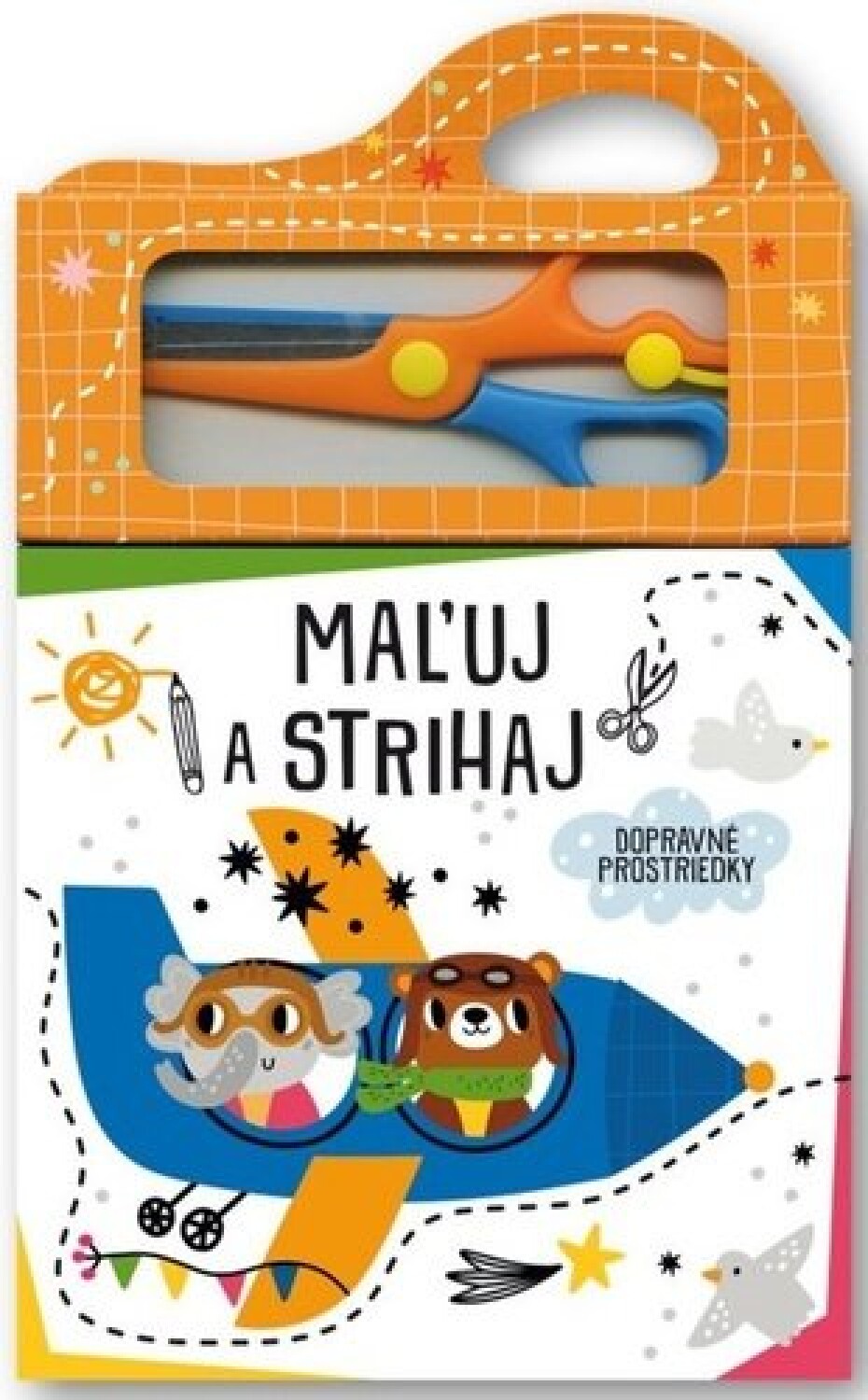 Maľuj a strihaj Dopravné prostriedky - main (0)