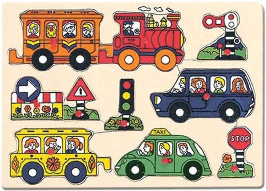 BINO Puzzle na desce - doprava - main (0)