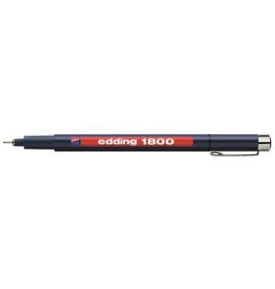 Edding Popisovač 1800 - černý, 0,1 mm - main (0)