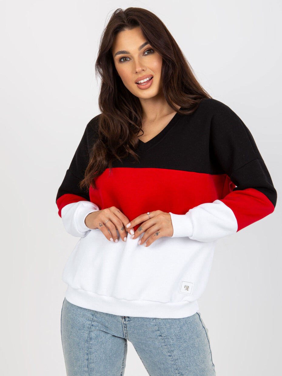 Mikina RV BL 8377.89 černá a červená jedna velikost - main (9)