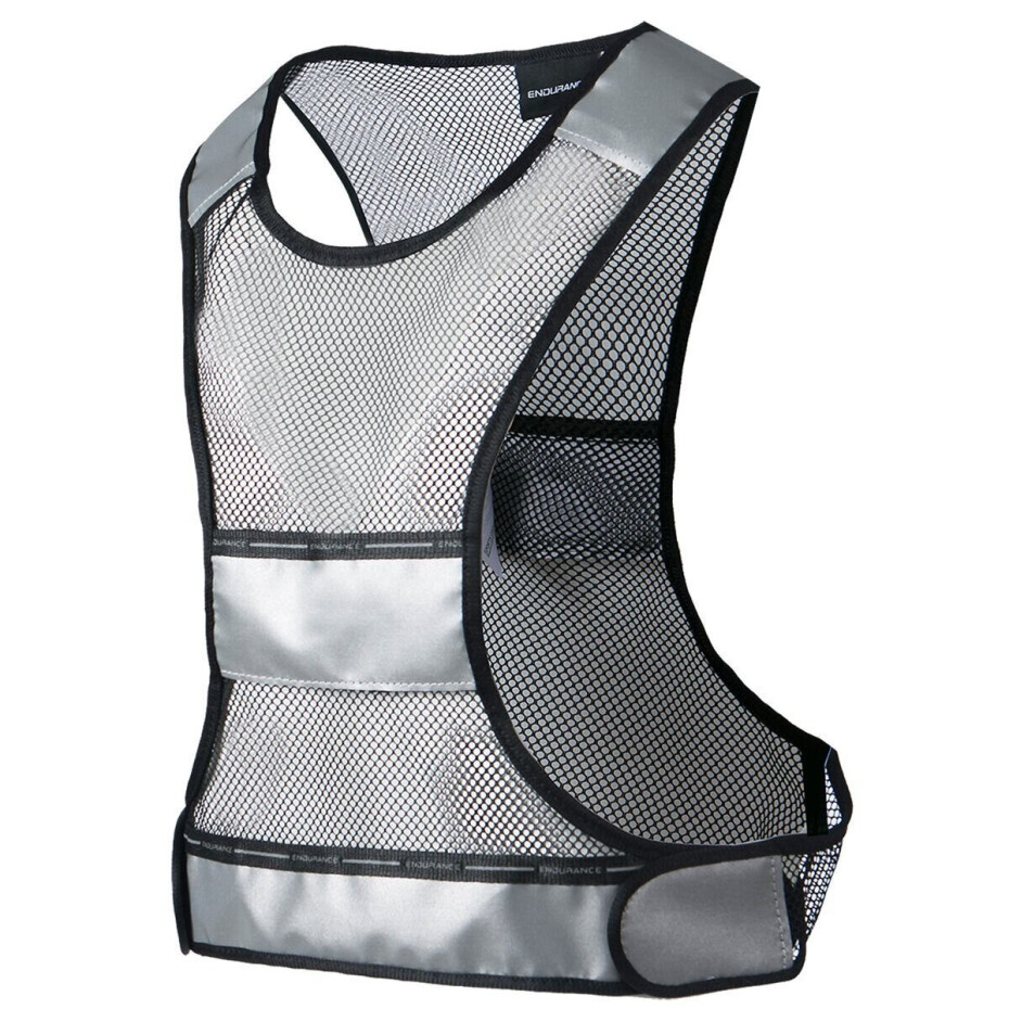 Reflexní vesta Borwey Unisex Safety Vest SS23 černá - Endurance one size - main (1)
