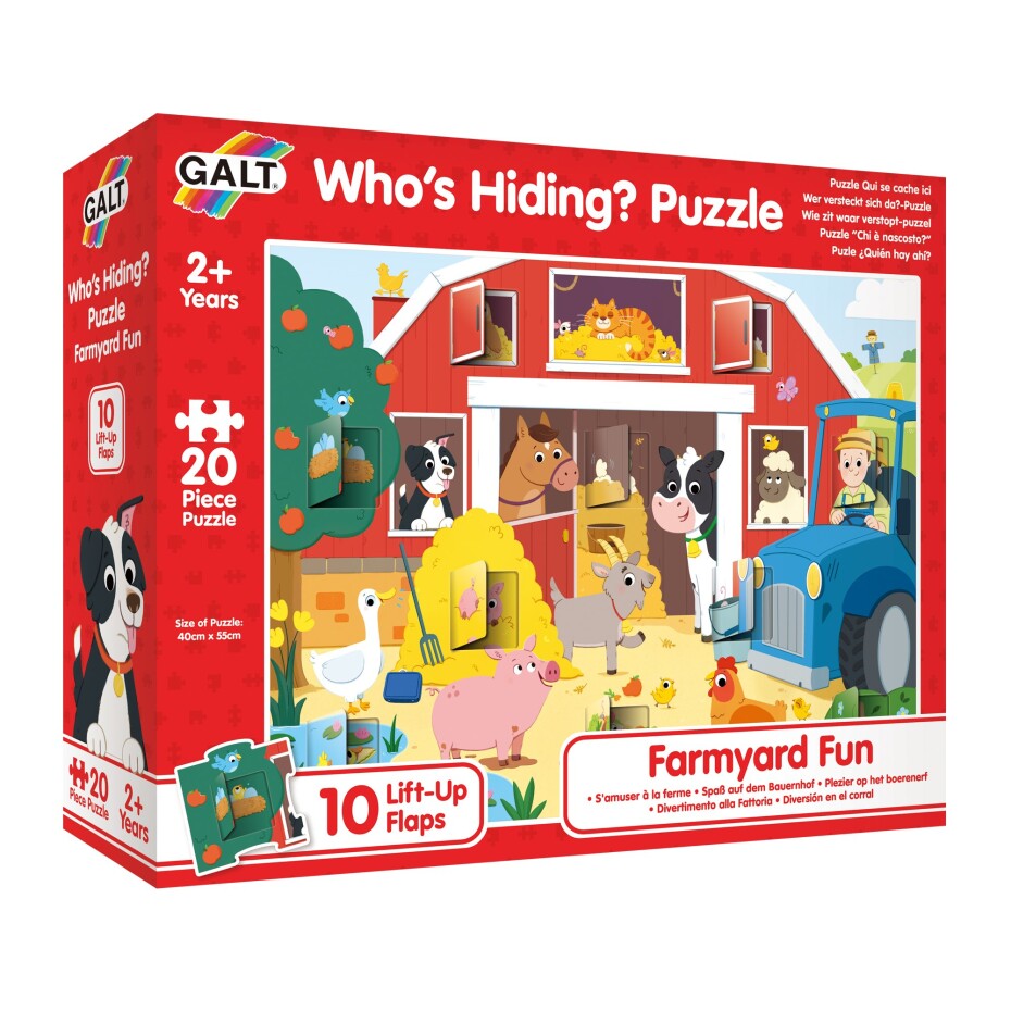 Galt Puzzle schovávačka - Farma - main (0)