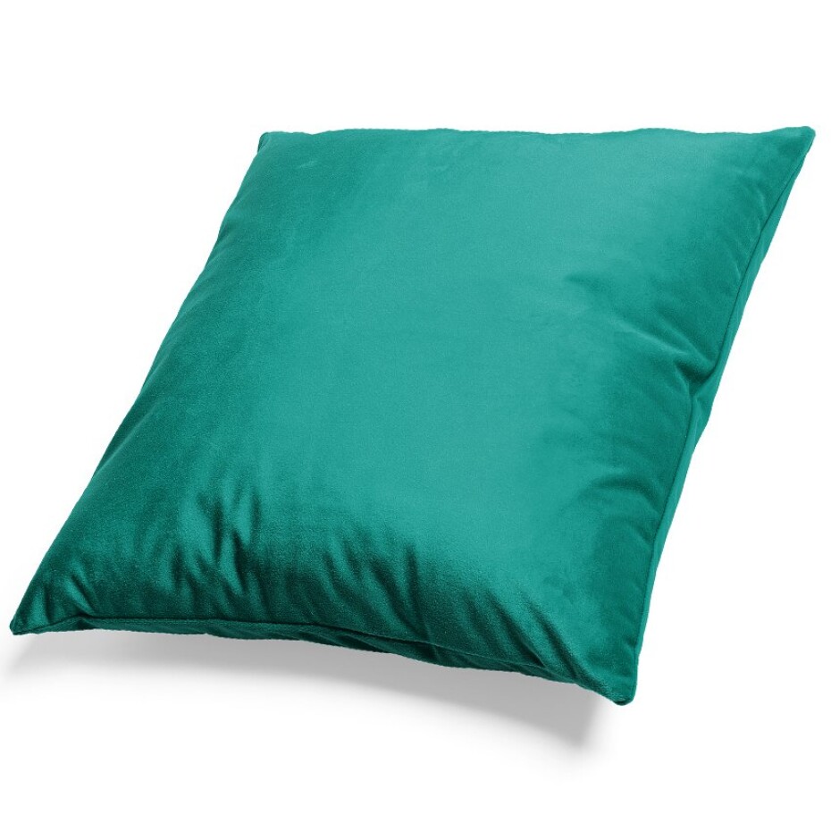 Mikroplyšový povlak na polštář 50x50 cm Smaragdový - main (0)
