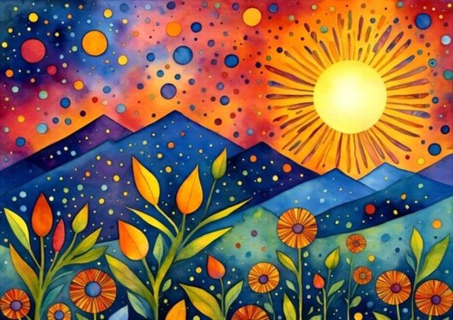 Puzzle Déšť při západu slunce 1000 dílků - main (0)