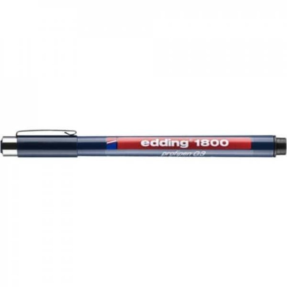 Edding Popisovač 1800 - černý, 0,3 mm - main (0)
