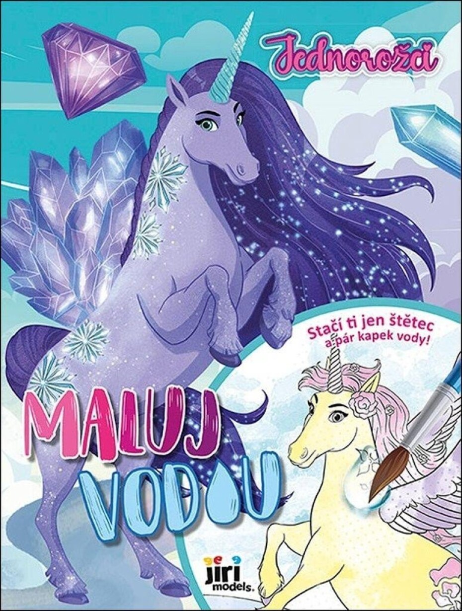 Jednorožci - Maluj vodou A4 - main (0)