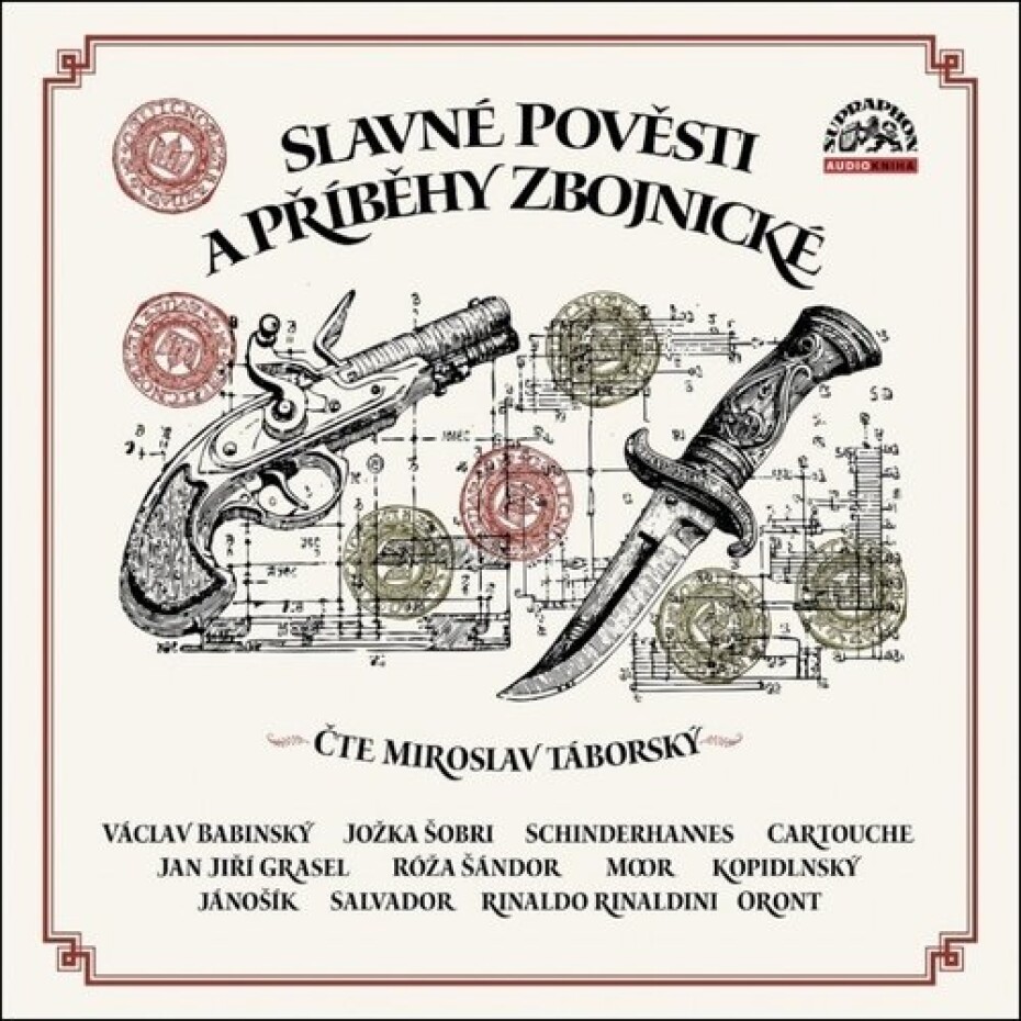Slavné pověsti a příběhy zbojnické - CDmp3 (Čte Miroslav Táborský) - Miroslav Táborský - main (0)