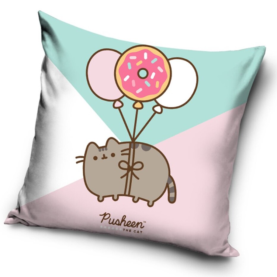 Povlak na polštářek Kočička Pusheen Kurz Létání - main (0)