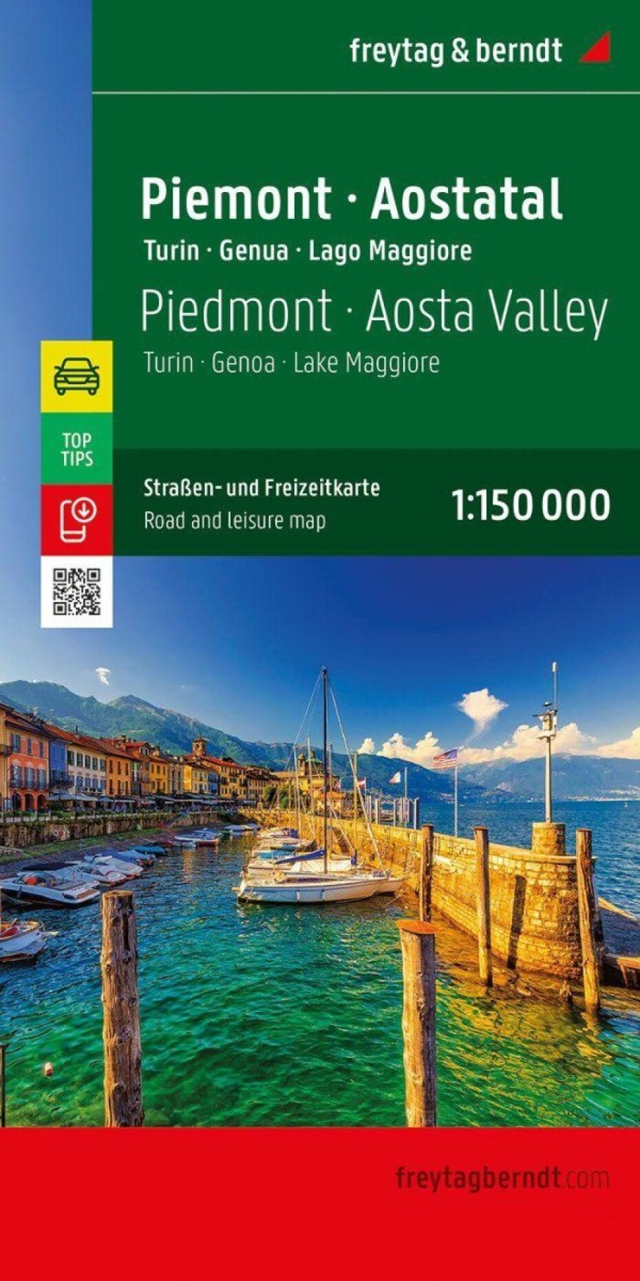 Piemont – údolí Aosta 1:150 000 / automapa + rekreační mapa - main (0)